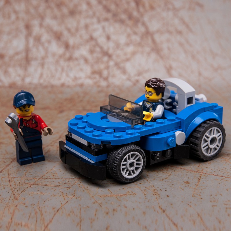 LEGO MOC 40409 fast blue by Keep On Bricking | Rebrickable - Build with ...