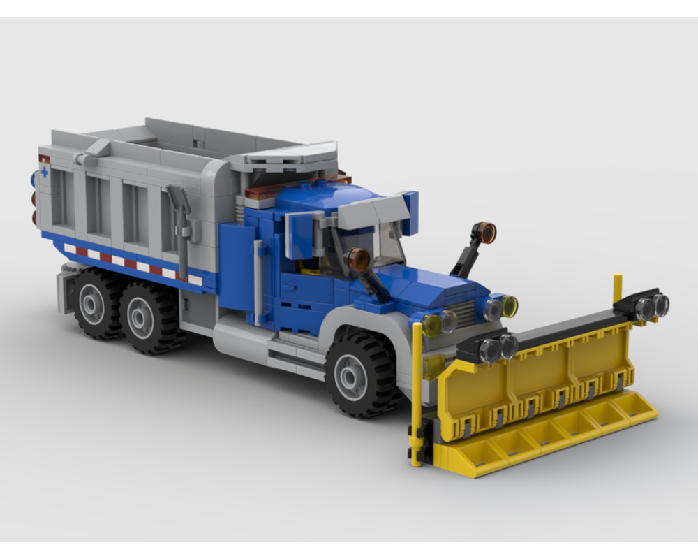 LEGO MOC Snow Plow by HaulingBricks | Rebrickable - Build with LEGO