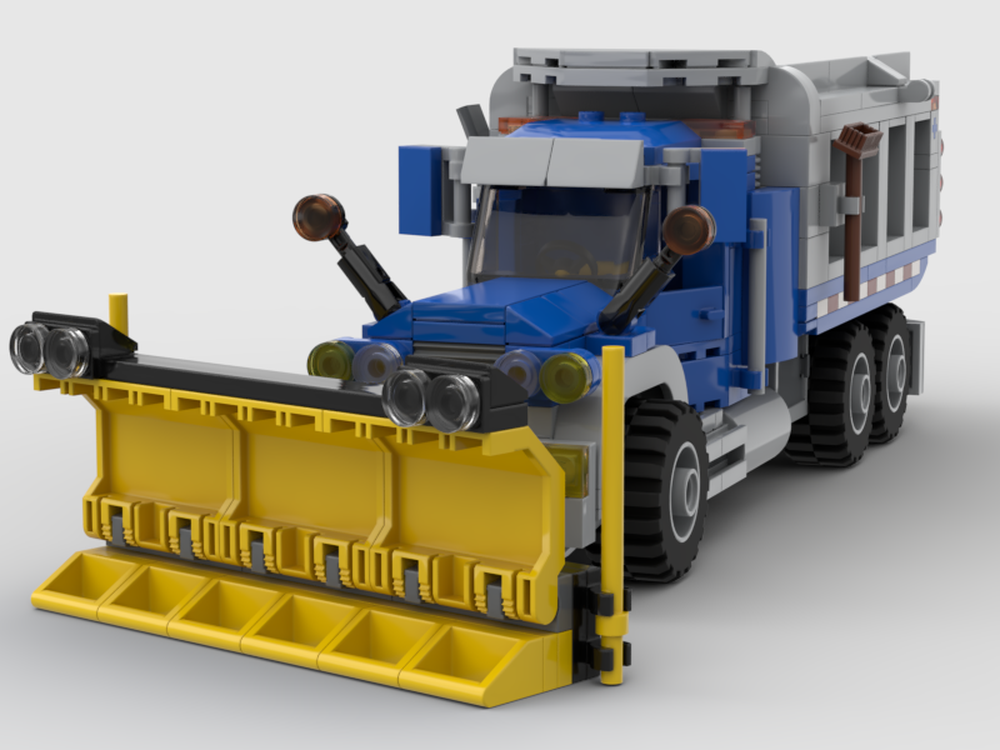 LEGO MOC Snow Plow by HaulingBricks | Rebrickable - Build with LEGO