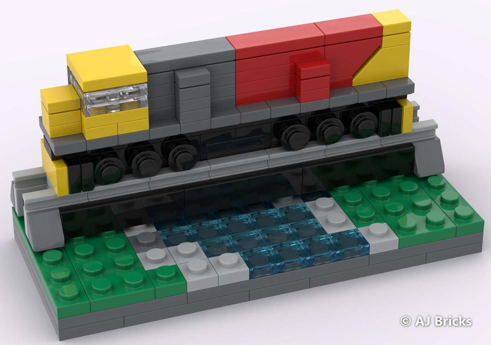 LEGO MOC Mini KiwiRail DXC Locomotive by ajbricks | Rebrickable - Build ...