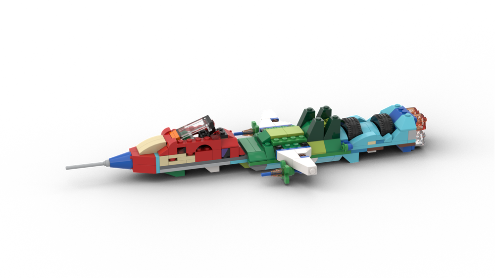 LEGO MOC 10698 - Spaceship by 2in1 | Rebrickable - Build with LEGO