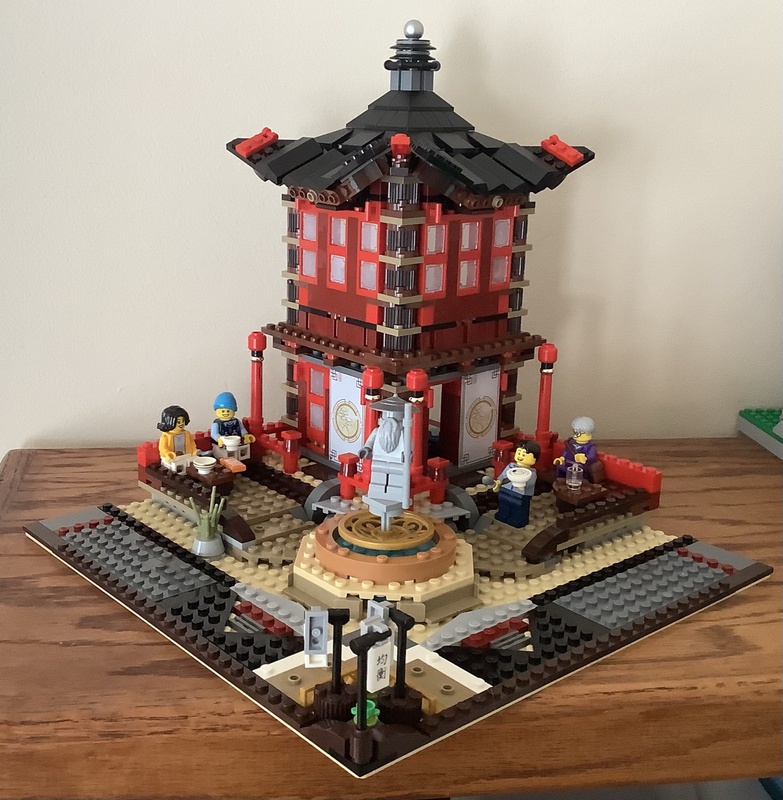A la verdad Prestigio Necesitar LEGO MOC 70751 Modular Temple of Airjitzu by CathyVT | Rebrickable - Build  with LEGO