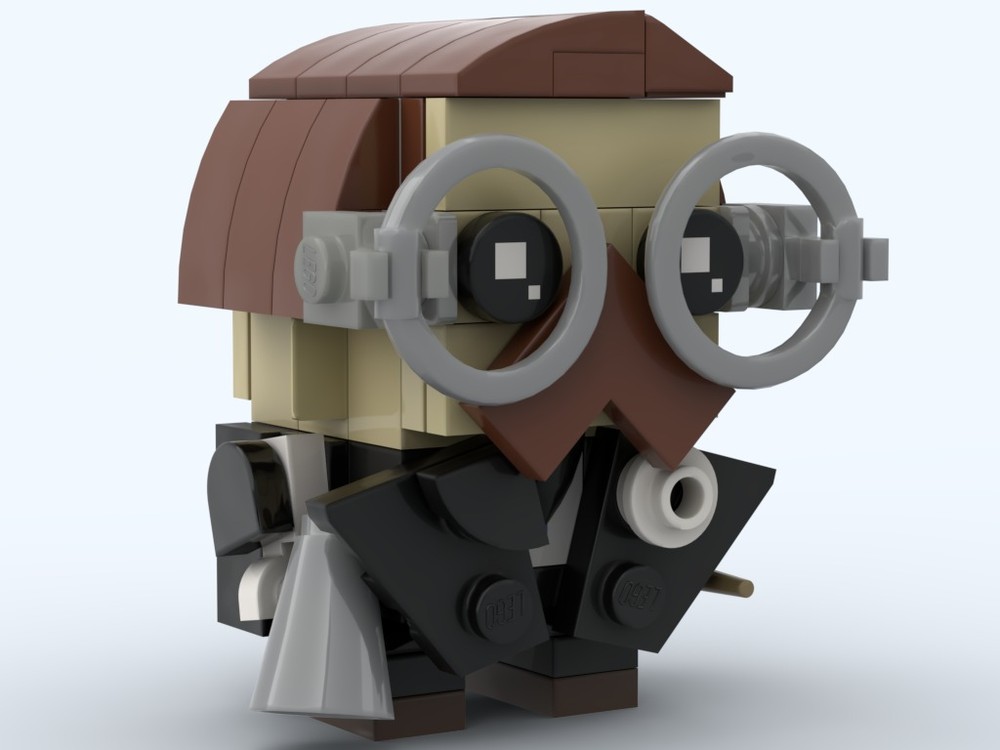 LEGO MOC Filius Flitwick by GetMeBricked Rebrickable Build with LEGO