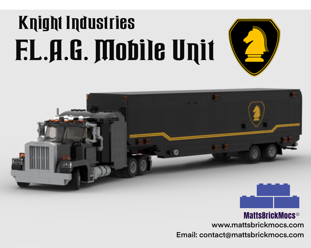 LEGO MOC-65400 knight Industries F.L.A.G. Mobile Unit by Mattsbrickmocs ...