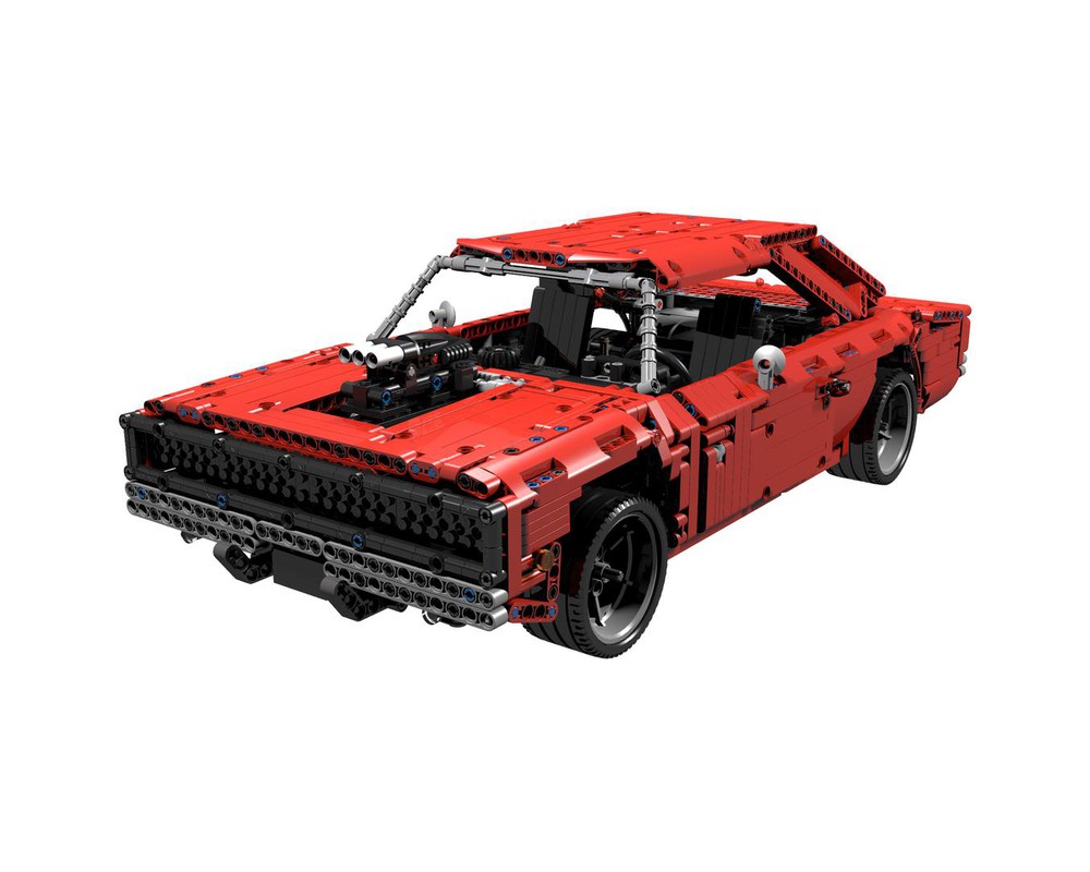 Lego dodge charger инструкция