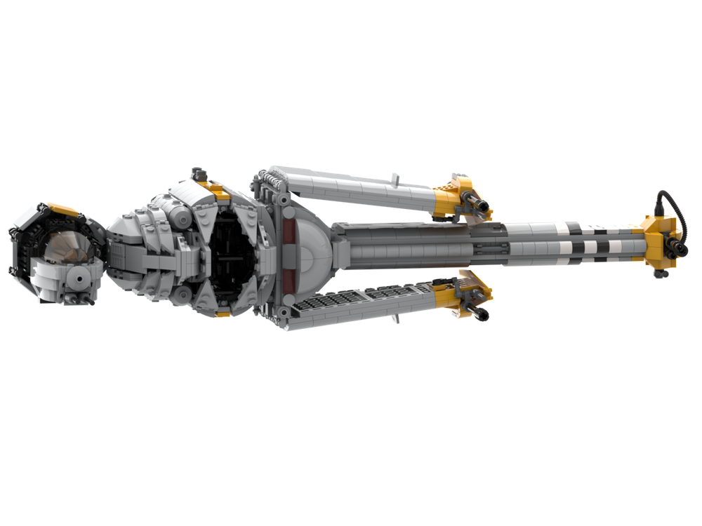 LEGO MOC A/SF-01 B-Wing Starfighter by thomin | Rebrickable - Build ...