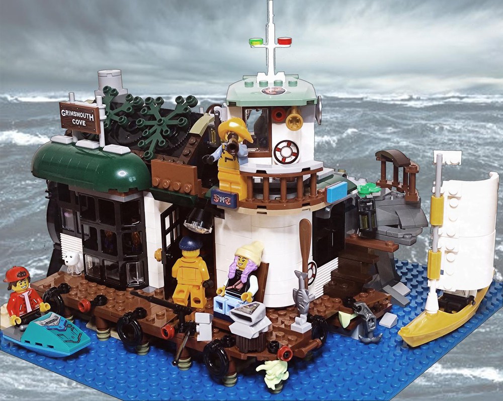 LEGO MOC CMC - Cabinet of Marine Curiosities - Habour Hood (MOC 70431 /  70419) by Lovestone