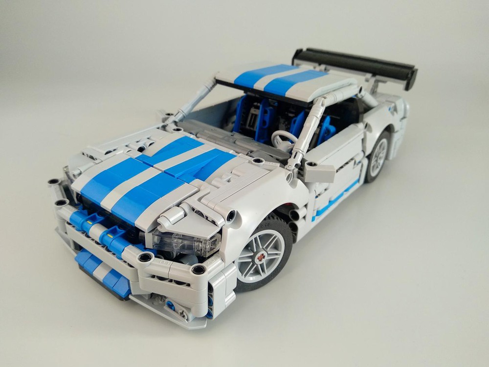 LEGO MOC Nissan Skyline R34 V2 by Anton 