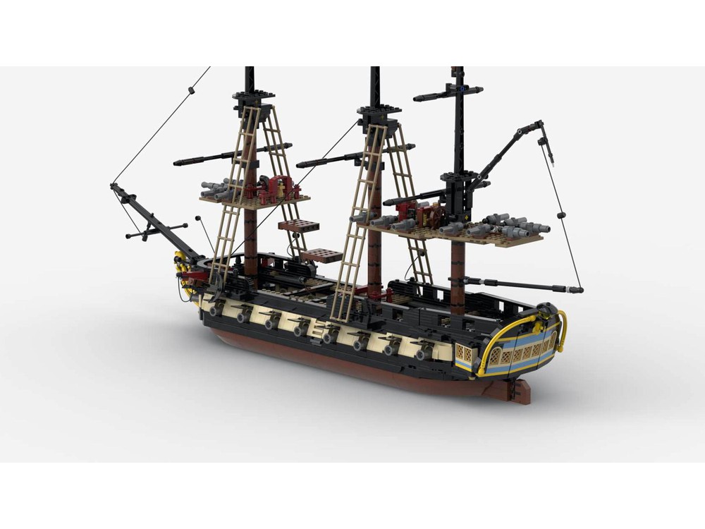 LEGO MOC Fer Maiden Privateer Frigate by supersick_ | Rebrickable ...