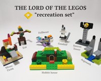 The lord of the Legos - Classic recreation Set