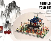 値段が激安 Bamboo Botanical 80107-2 MOC LEGO Garden Set Your Rebuild / 花束・アレンジメント