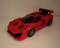 LEGO MOC 76895 Koenigsegg Jesko by Turbo8702 | Rebrickable - Build
