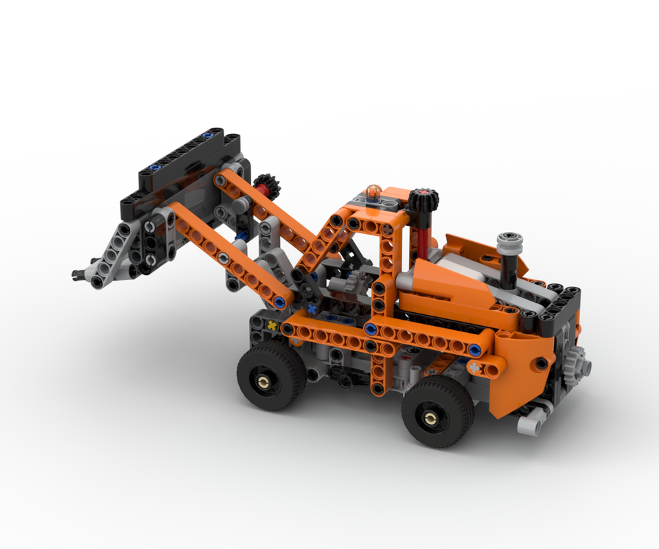LEGO MOC-66122 42060 Wheel Loader by Nequmodiva | Rebrickable - Build ...
