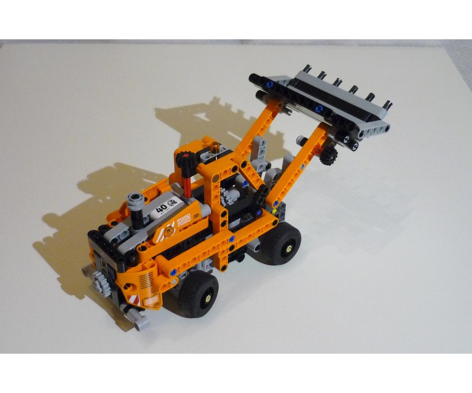 LEGO MOC-66122 42060 Wheel Loader by Nequmodiva | Rebrickable - Build ...
