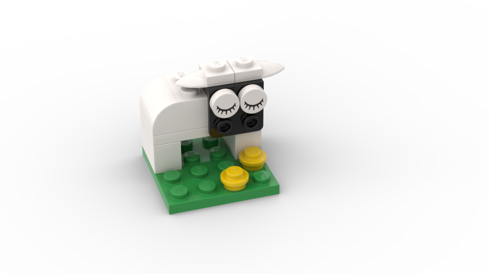 LEGO MOC 10696 Sheep by Lenarex | Rebrickable - Build with LEGO