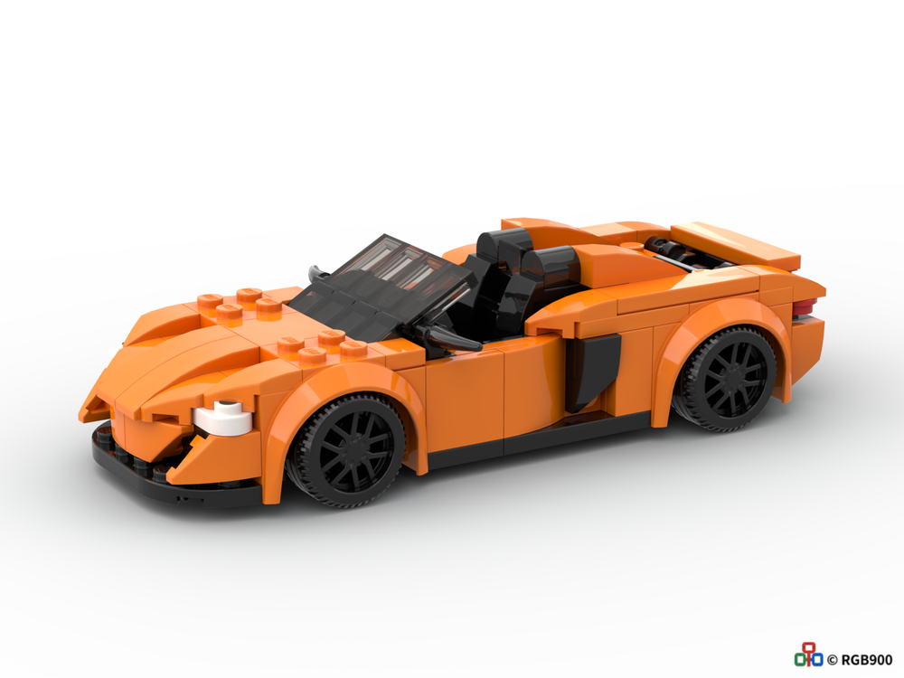 LEGO MOC-66190 mclaren 675lt spider by RGB900 | Rebrickable