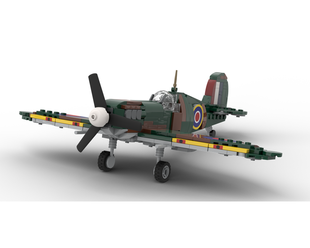 LEGO MOC Supermarine Spitfire Mk V by model hangar | Rebrickable ...