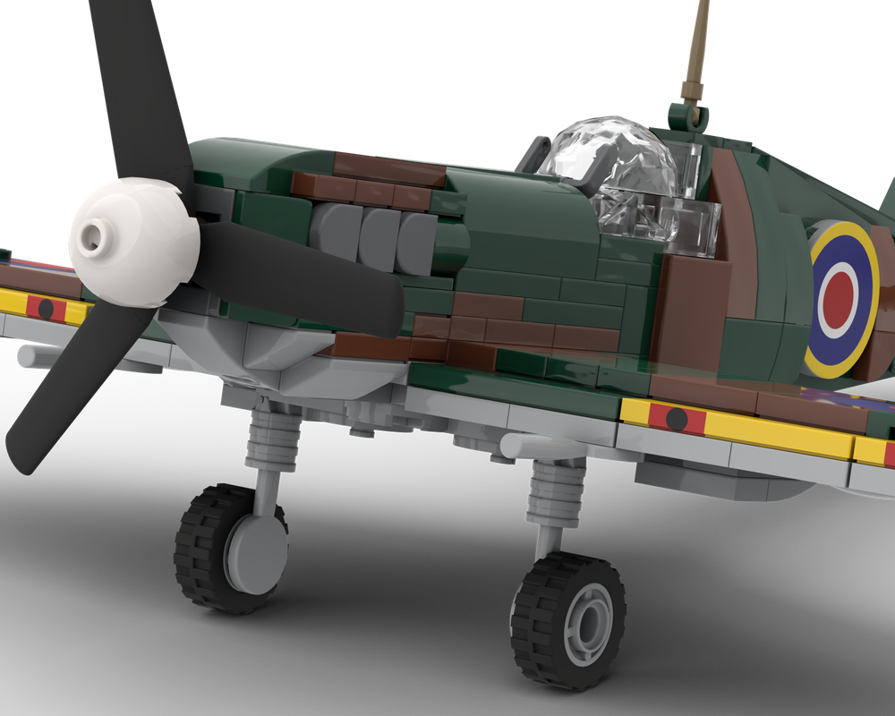 Lego Moc Supermarine Spitfire Mk V By Model Hangar 