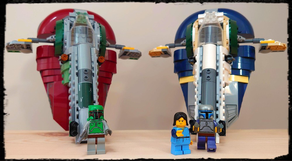 LEGO MOC Fett's Slave 1 by | - Build with LEGO