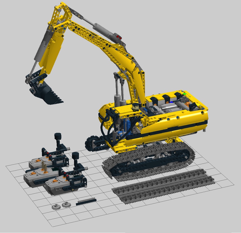 dok afstemning I særdeleshed LEGO MOC 8043 Ultimate AA Battery Box MOD by therealjustin | Rebrickable -  Build with LEGO