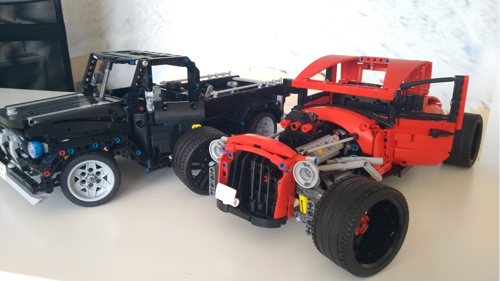 LEGO MOC-66366 42125 Hot Rod Street Sensation - alternate build by