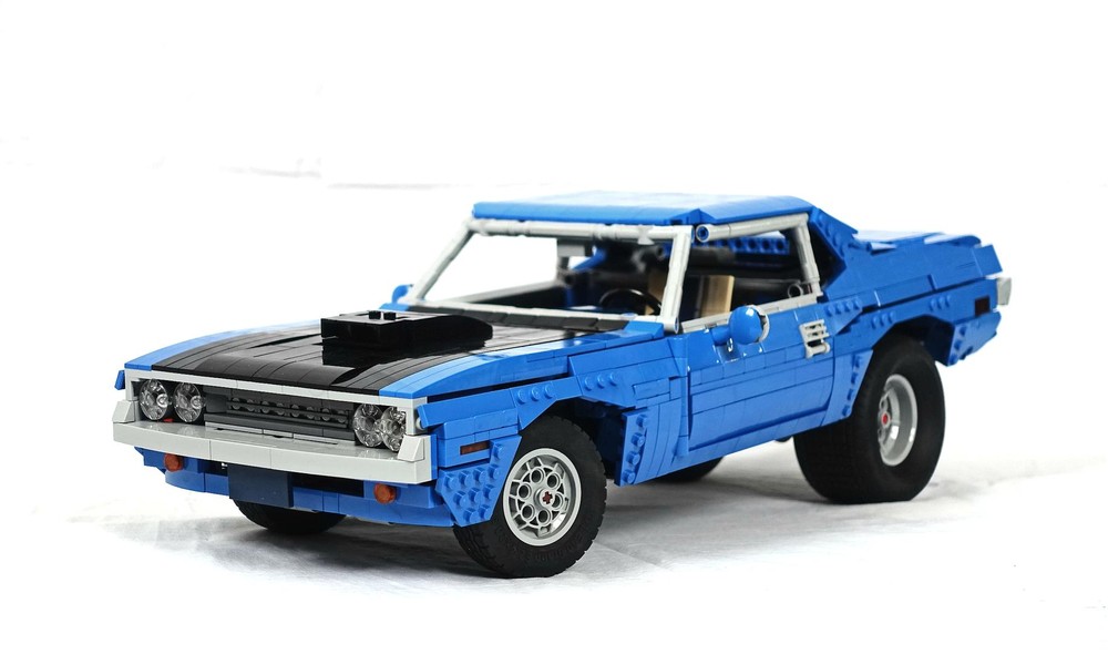 LEGO MOC Dodge Challenger 1970 by LEGO MUSCLE GARAGE | Rebrickable