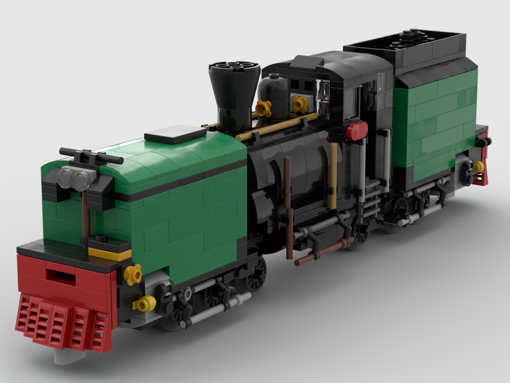Selvforkælelse Afgang til studieafgift LEGO MOC Narrow Gauge Garratt Locomotive by ortwin | Rebrickable - Build  with LEGO