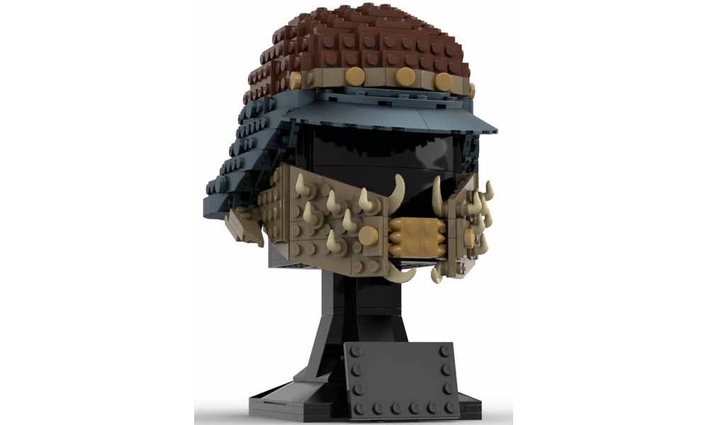 LEGO MOC Lando Calrissian Skiff Guard Helmet by Albo.Lego