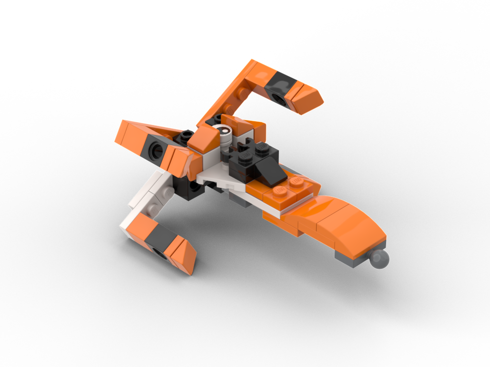 LEGO MOC 30285 Tiger X-Wing by plastic.ati | Rebrickable - Build with LEGO