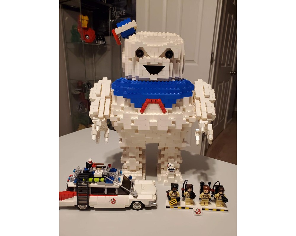 LEGO MOC Stay Puft Marshmallow Man by dstyn04 Rebrickable Build with LEGO