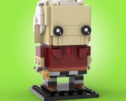 LEGO MOC Jack Bowser Black Peaches BrickHeadz by TheBricketeer