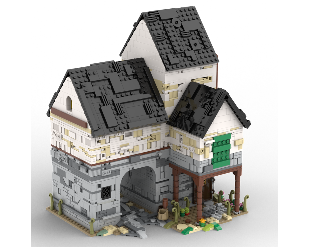 LEGO MOC Medieval Customs House by noggels | Rebrickable - Build with LEGO