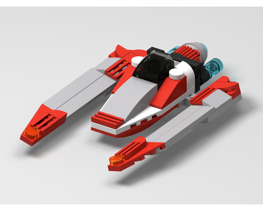 lego u wing stand