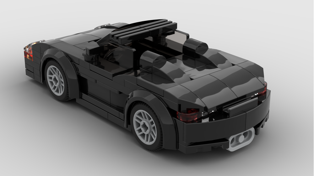 LEGO MOC Porsche Boxster 986 by Pioneer4x4 | Rebrickable - Build with LEGO