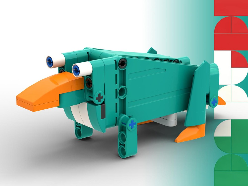 LEGO MOC 42117 Perry The Platypus By Dadudi Technic Creations 