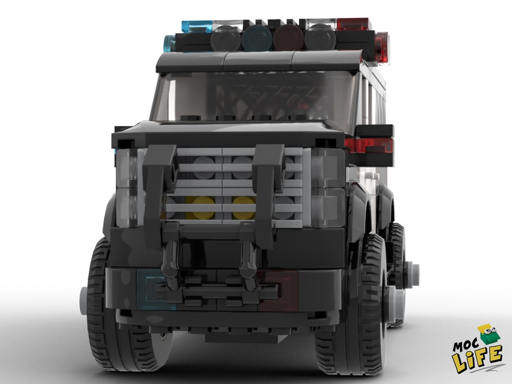 LEGO MOC Chevrolet Suburban K-9 Unit by MocLife | Rebrickable - Build ...