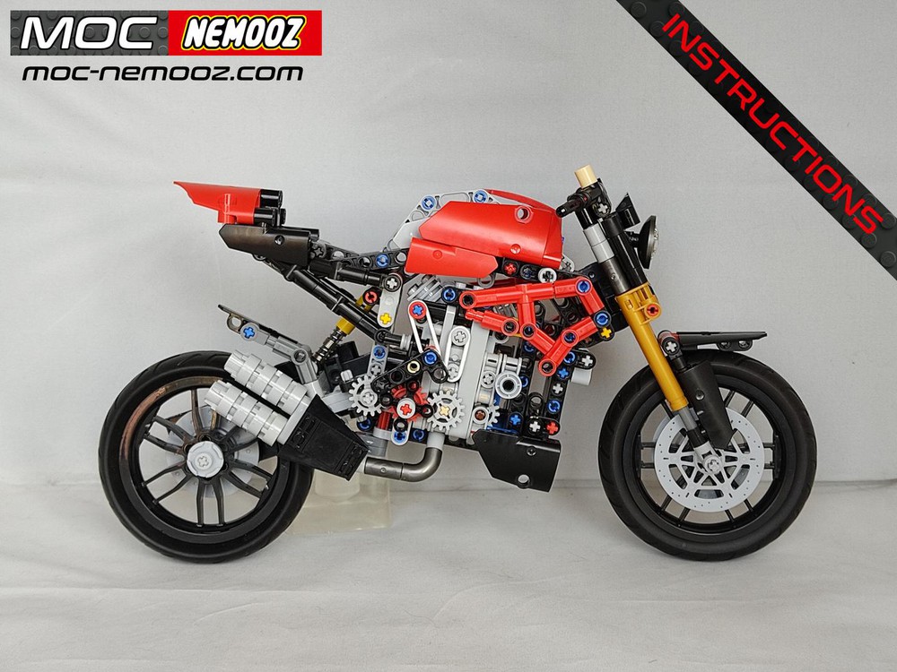 LEGO Ducati Panigale V4 R Technic 42107 - Manual Only