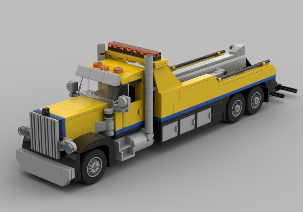 LEGO MOC Peterbilt 379 Truck SpeedHunCreations | Rebrickable - Build with