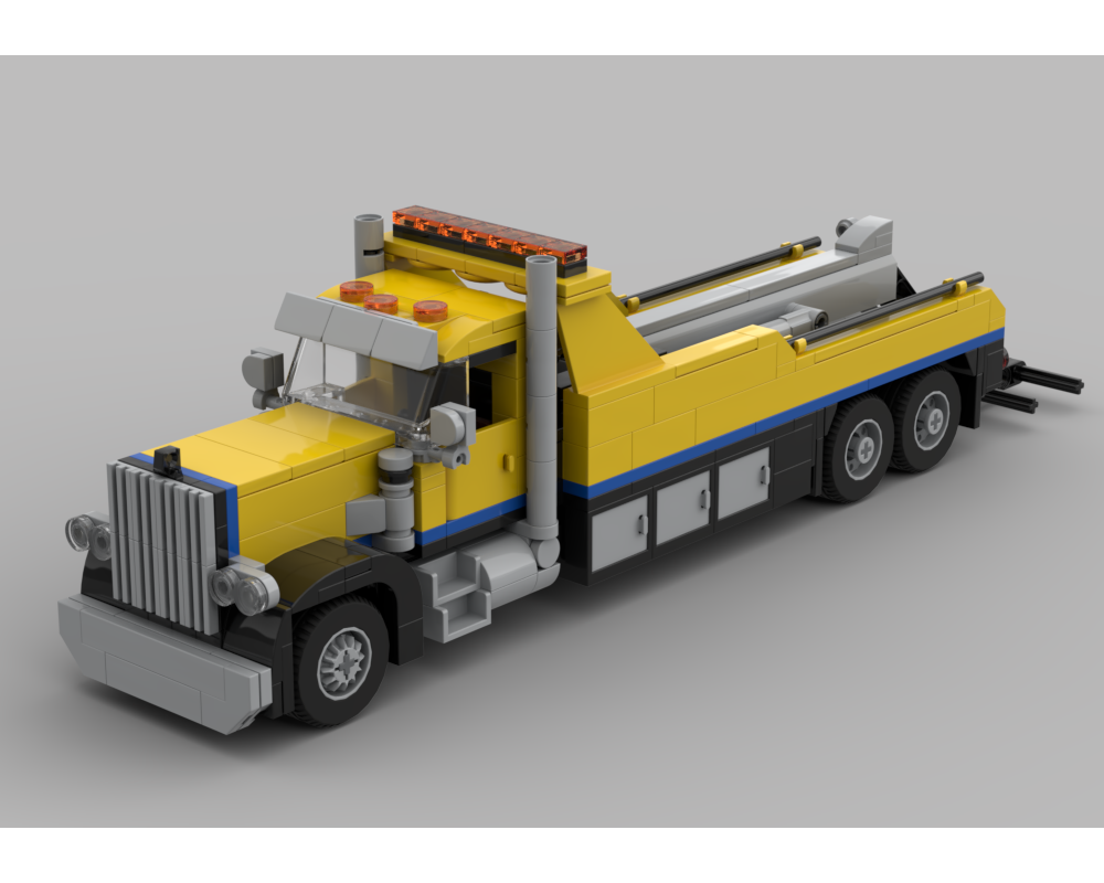 LEGO MOC Peterbilt 379 Tow Truck (Daycab) by SpeedHunCreations ...