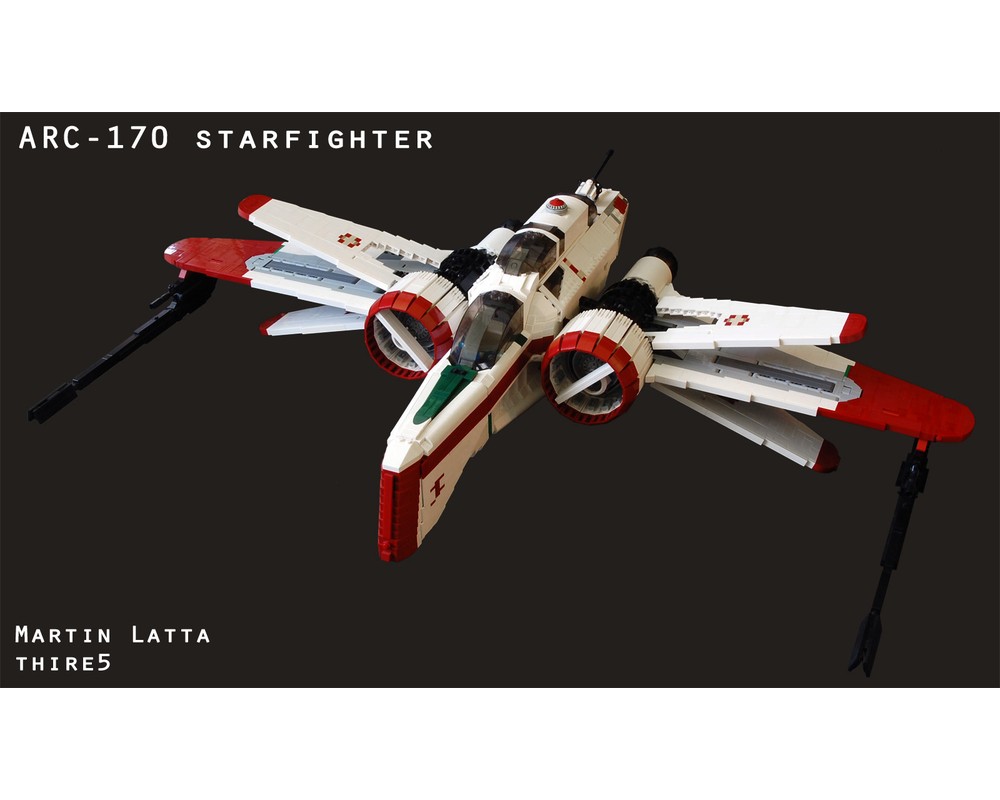 arc starfighter lego