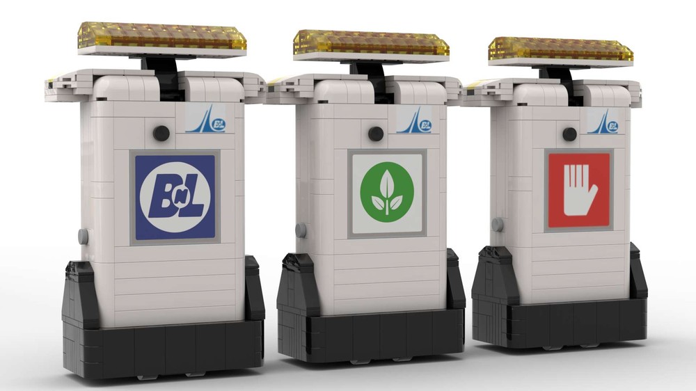 LEGO MOC Secur-t (From WALL-E) by SFH_Bricks | Rebrickable - Build with ...