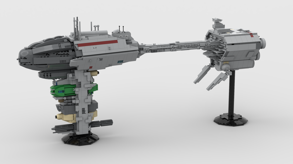 LEGO MOC Nebulon-B Escort Frigate V2 By AWproductions | Rebrickable ...