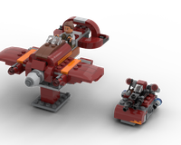 75099 - Alt Rey's Fighter & MiniTank (2021)