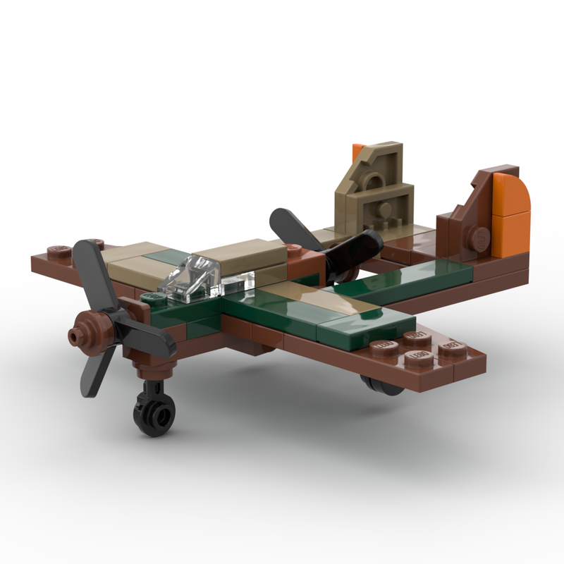 Lego Moc 1:120 Micro Fokker D.23 By Super Cacti 