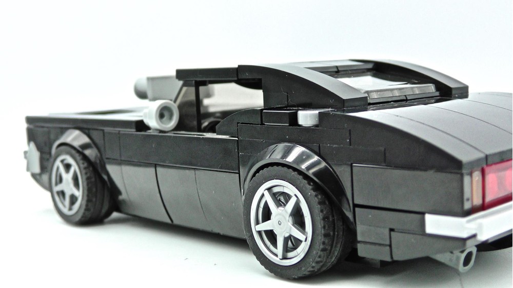 LEGO MOC Ghostrider's Hell Charger & 69's Dodge Charger by