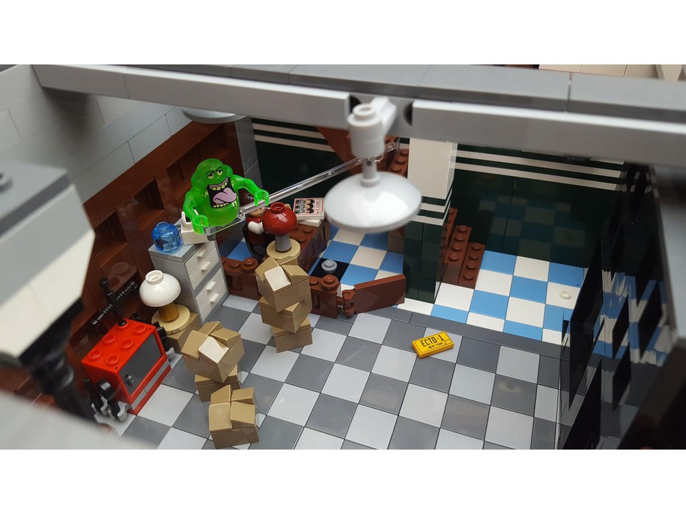 LEGO MOC Ghostbusters Headquarters Modular Modification by Scaramanga ...