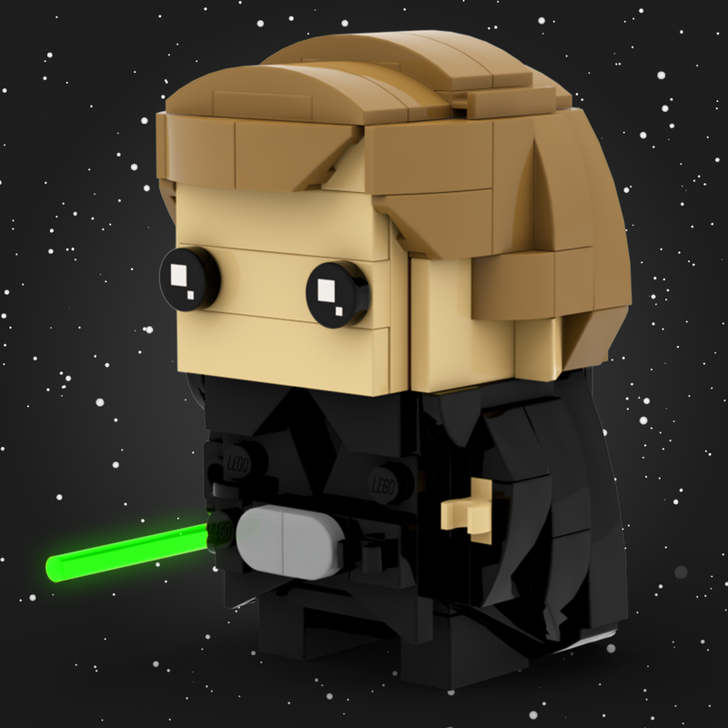 LEGO MOC-67414 Luke (RotJ) BrickHeadz by Stormythos | Rebrickable ...