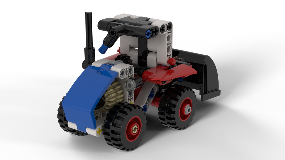 LEGO MOC 42116_Tractor by Jarin | Rebrickable - Build with LEGO