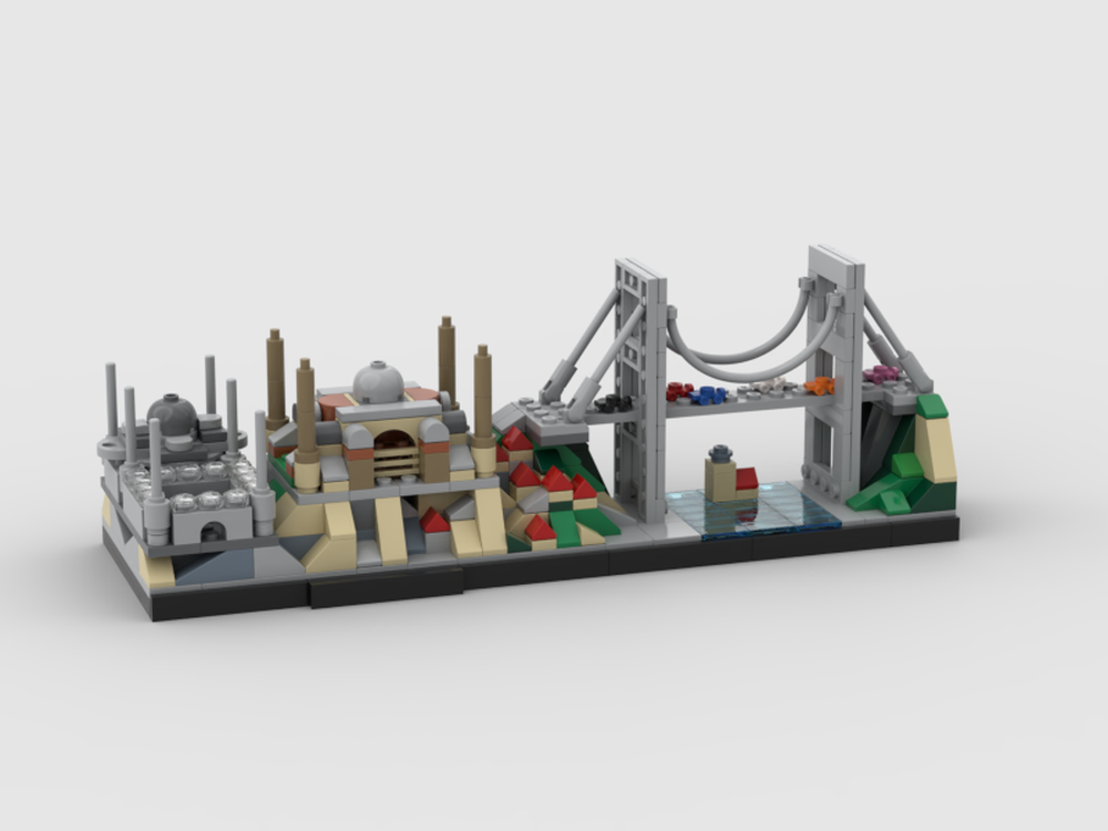 Moske Pludselig nedstigning indre LEGO MOC Istanbul Skyline by Joppequick | Rebrickable - Build with LEGO