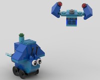 Turbo Snail and Police Drone